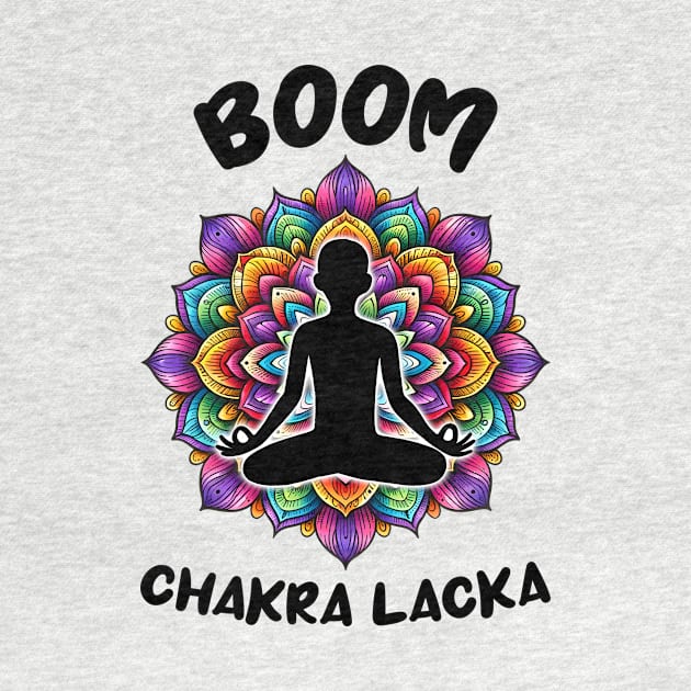 Boom Chakra Lacka Funny Yoga by Nessanya